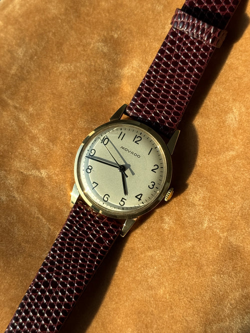 Movado 9ct 1950's
