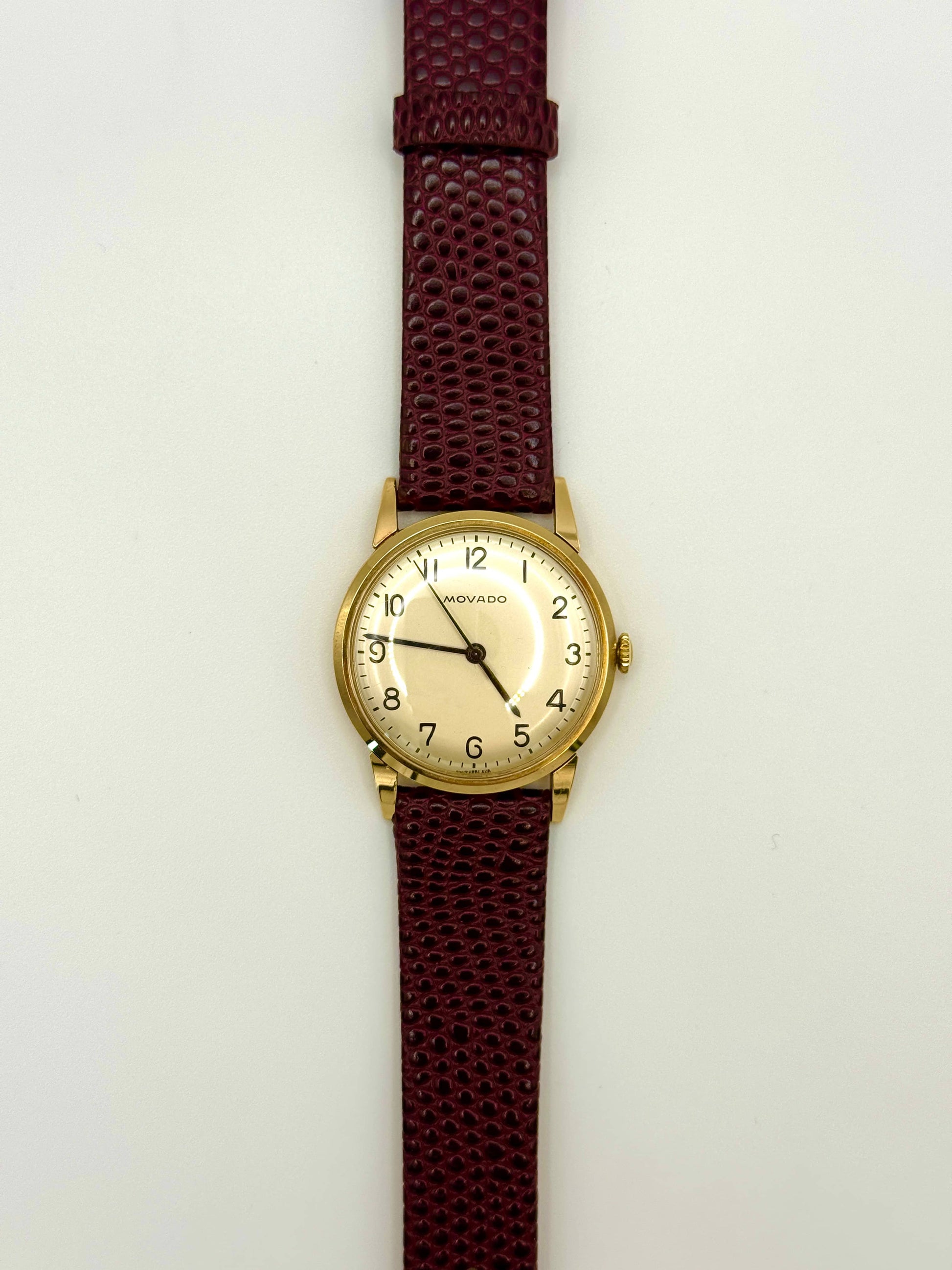 Movado 9ct 1950's