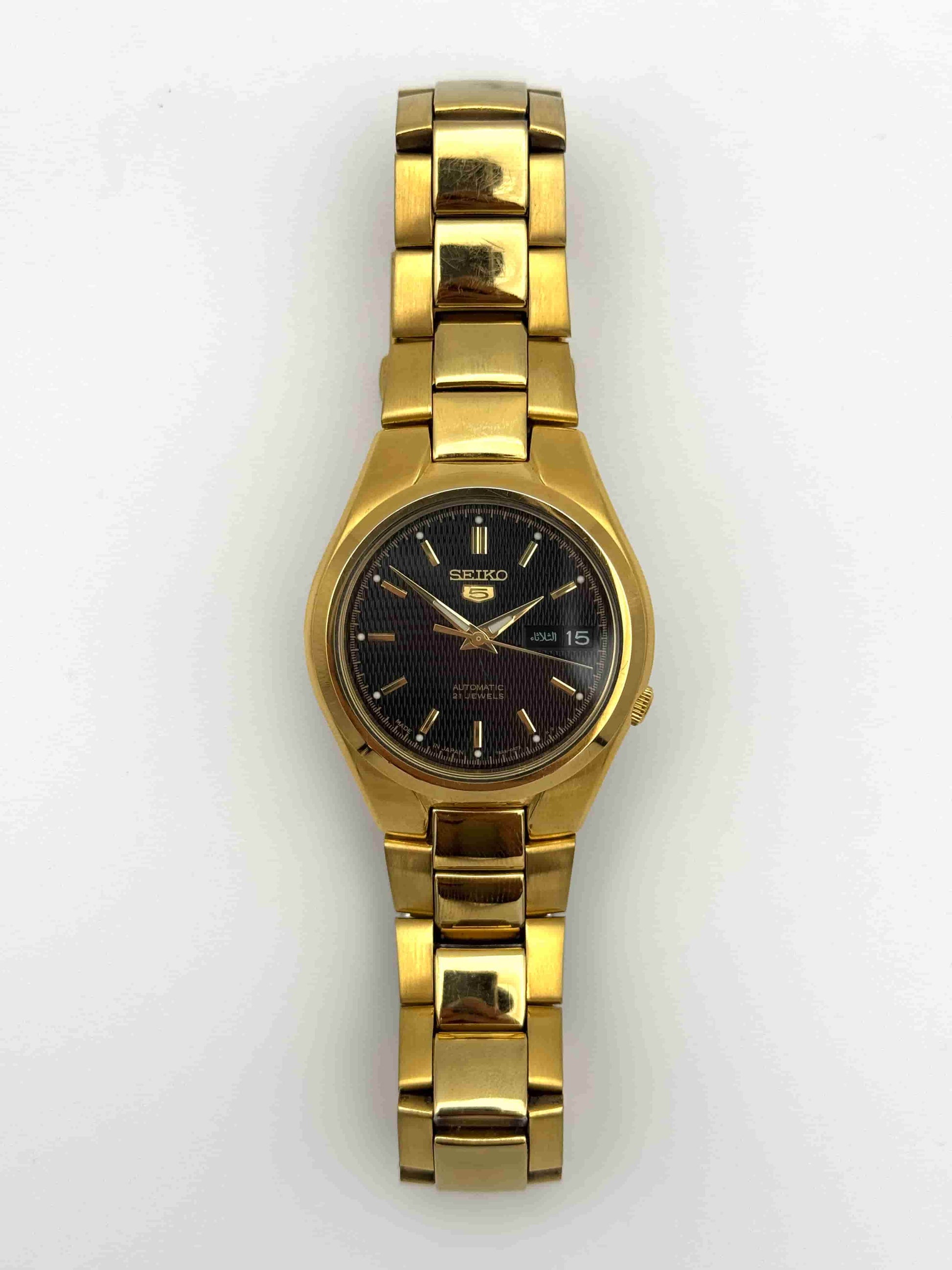 Seiko 5 Japan Arabic Wheel