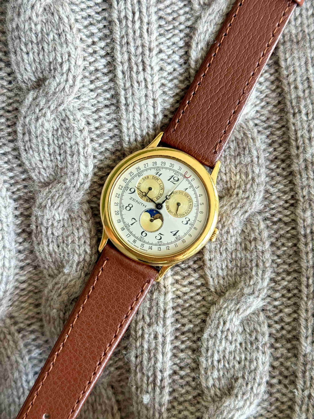 Zenith Triple Calendar Moon Phase