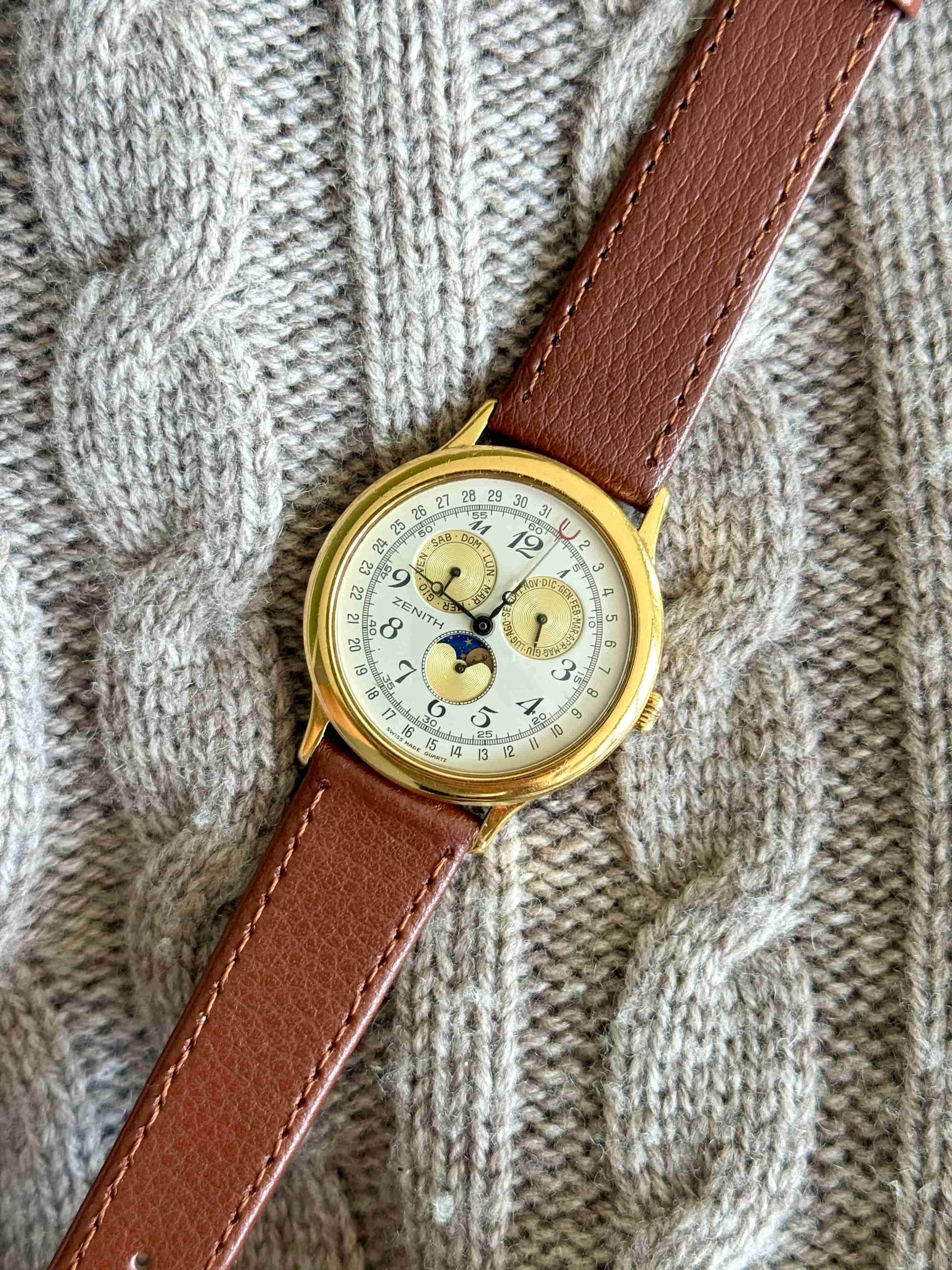 Zenith Triple Calendar Moon Phase