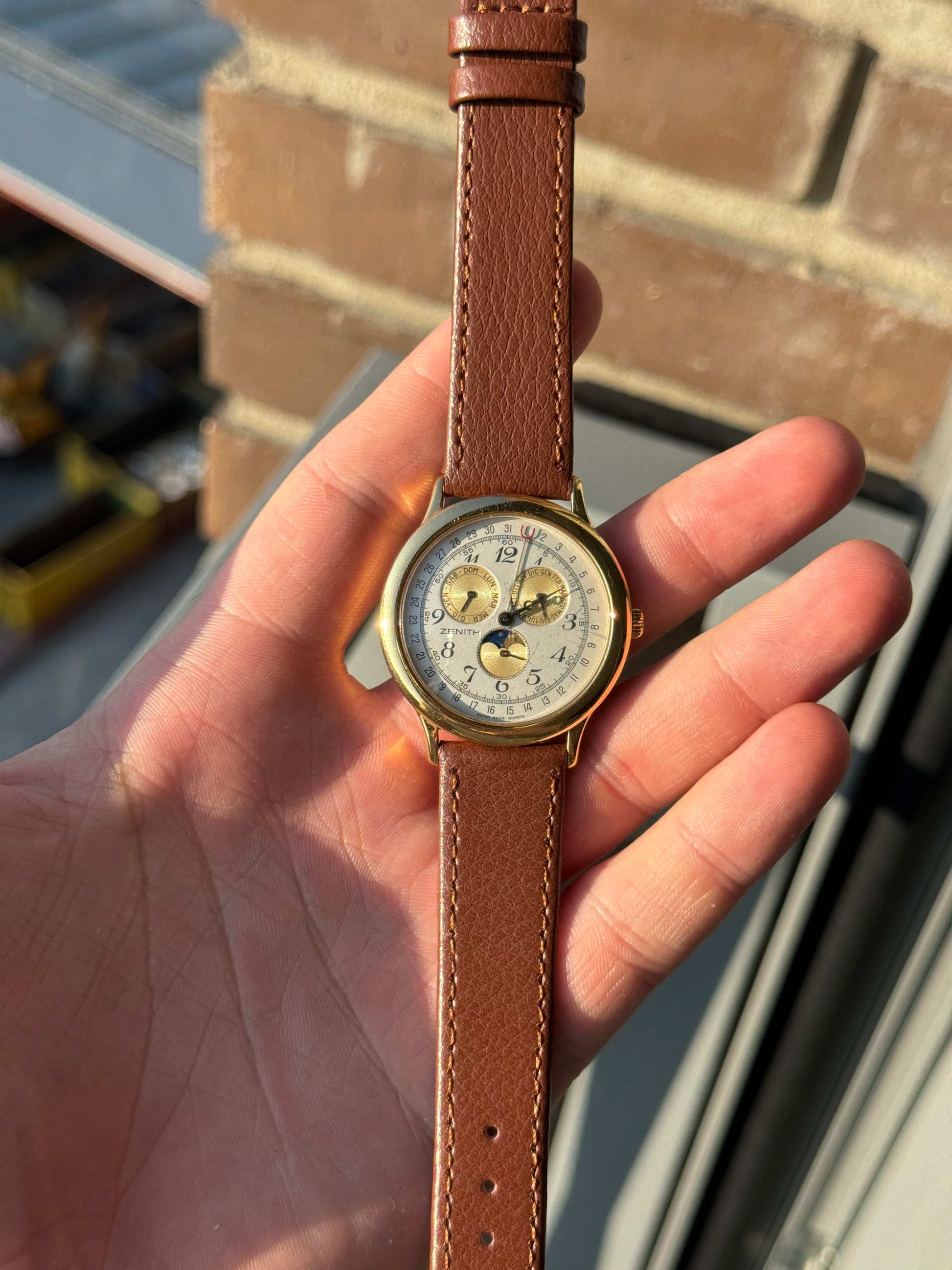 Zenith Triple Calendar Moon Phase